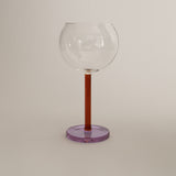 Mismatched Bilboquet Wine Glasses Set of 2