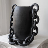 Handmade Ceramic Black Pottery Vase