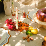 Fête Fruits & Veggies Wax Taper Candles Set of 4
