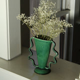 Ceramic Stretch Wave Vase