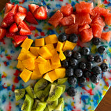 Confetti Cutting Board