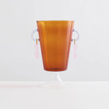 The Happy Vase Amber & Pink