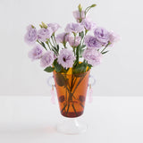The Happy Vase Amber & Pink