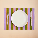 Herb Stripe Mixed Placemats Set of 4