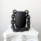 Handmade Ceramic Black Pottery Vase