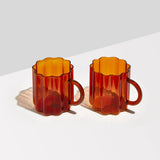 Wave Mugs Set of 2