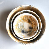 Hand-Poured Resin Serving Bowls Set of 3