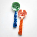 Hand Poured Resin Salad Serving Set