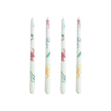 Fête Fruits & Veggies Wax Taper Candles Set of 4