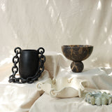 Handmade Ceramic Black Pottery Vase
