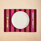 Herb Stripe Mixed Placemats Set of 4