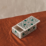 Malachite & White Mother of Pearl Inlay Box